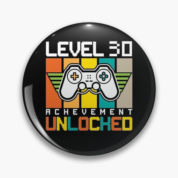 Artikelvorschau, 30. Geburtstag Shirt, Level 30 Achievement freigeschaltet T-Shirt, Video Gamer Geschenk, Gaming Shirt, Geburtstag Gamer Shirt entworfen und verkauft von UrbanJupiter1.