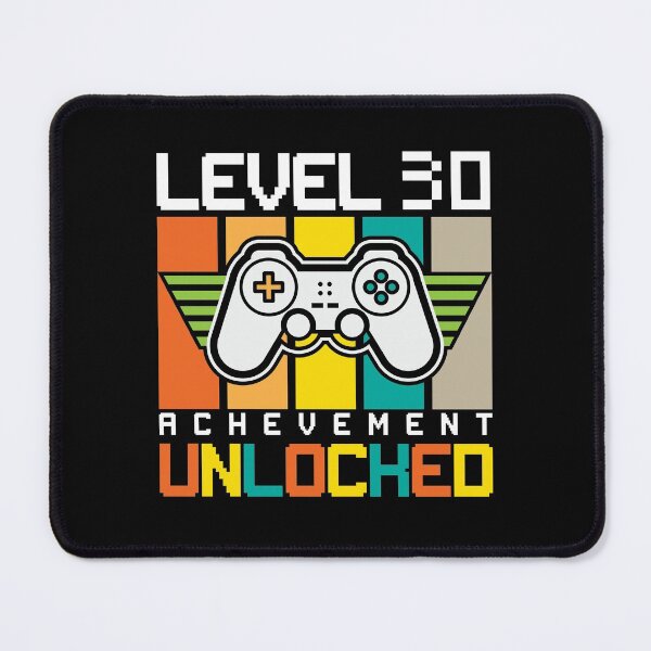 Item preview, 30th Birthday Shirt, Level 30 Achievement Unlocked T-Shirt, Video Gamer Gift, Gaming Shirt, Birthday Gamer Shirt designed and sold by UrbanJupiter1.