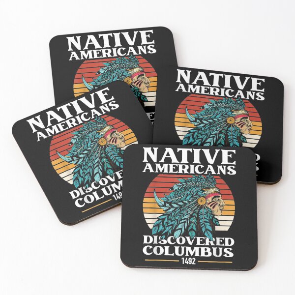 Item preview, Native Americans Discovered Columbus for a Native designed and sold by Hampusdahlin.