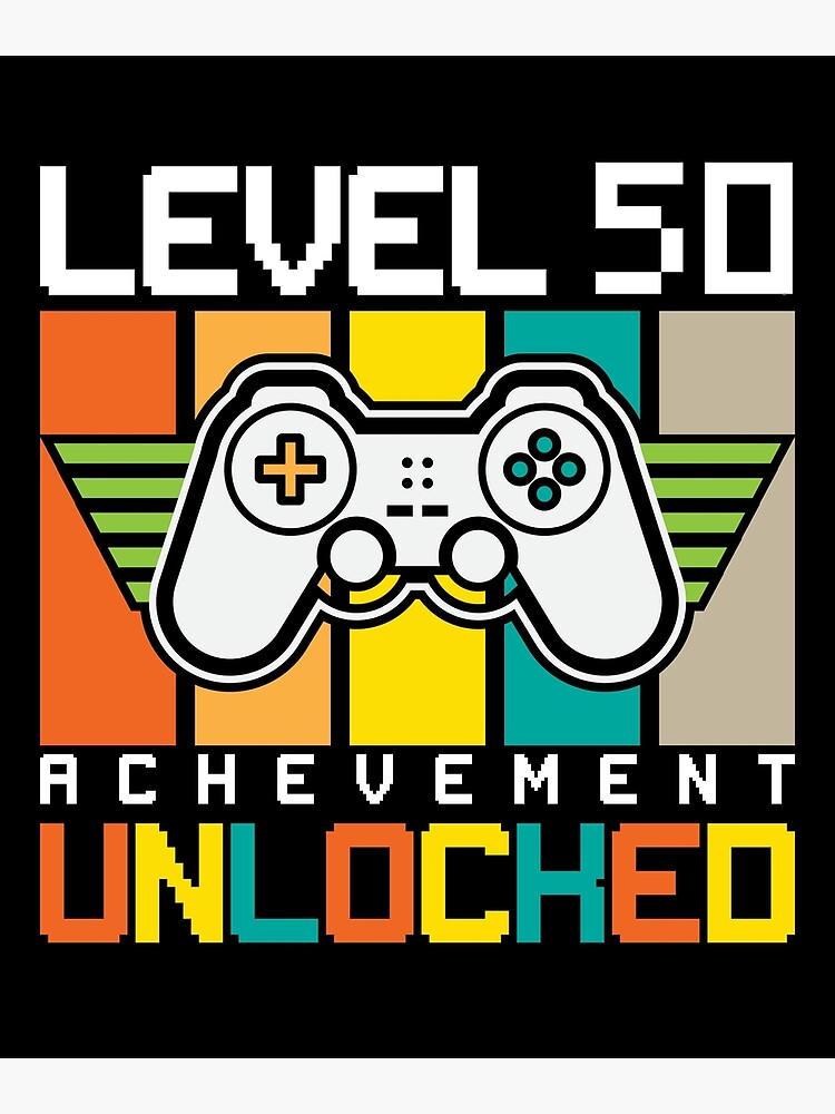 Th Birthday Shirt Level Achievement Unlocked T Shirt Video Gamer Gift Gaming Shirt