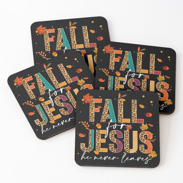 Item preview, Fall For Jesus He Never Leaves Christian Faith Jesus Lover designed and sold by Tomaswikstrom.