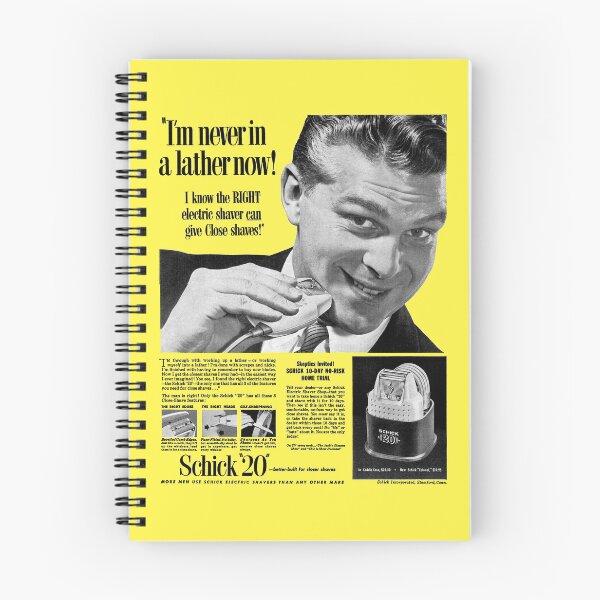 Item preview, SCHICK ELECTRIC SHAVER - ADVERT designed and sold by ThrowbackAds.