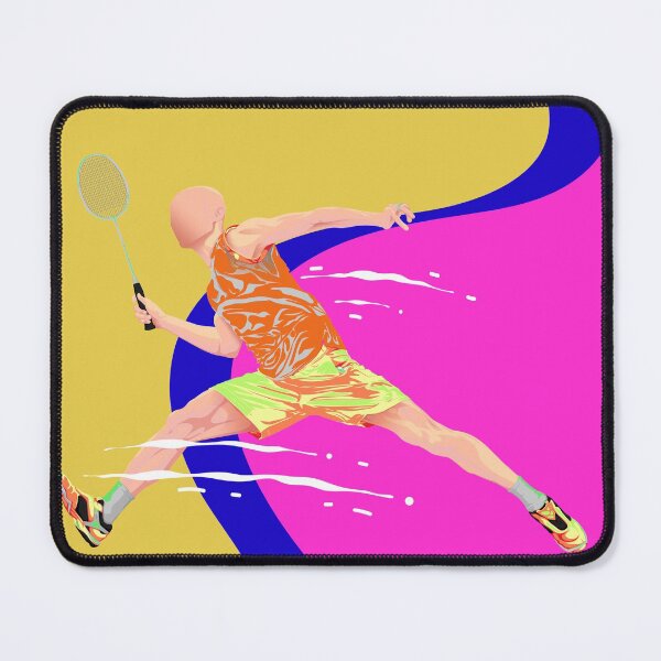 Item preview, Boy playing badminton  designed and sold by TiffanyStyle.