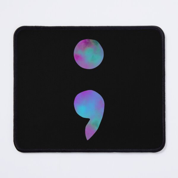Item preview, Semicolon Blue 2 designed and sold by SparkSnaps.