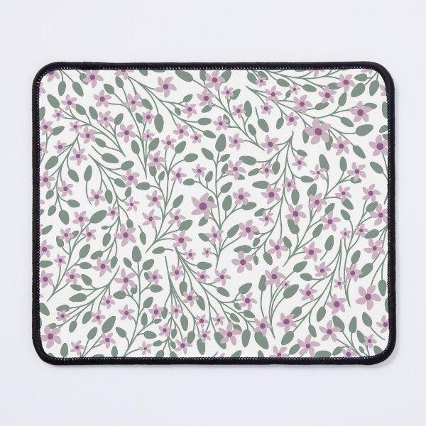 Item preview, Pastel Green and Violet Floral Pattern designed and sold by Kalite.