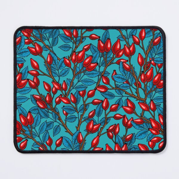 Item preview, Rose hips, red and blue designed and sold by Katerina Mitkova Kirilova.