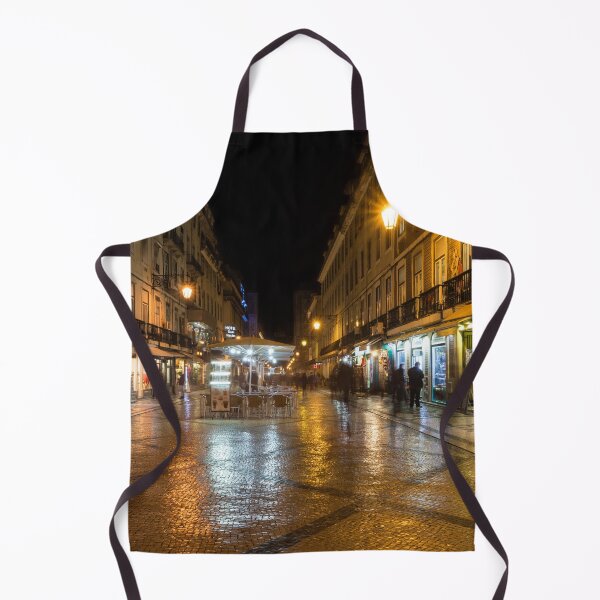 Item preview, Lisbon Portugal Night Magic - Nighttime Shopping in Baixa Pombalina designed and sold by Georgia Mizuleva.