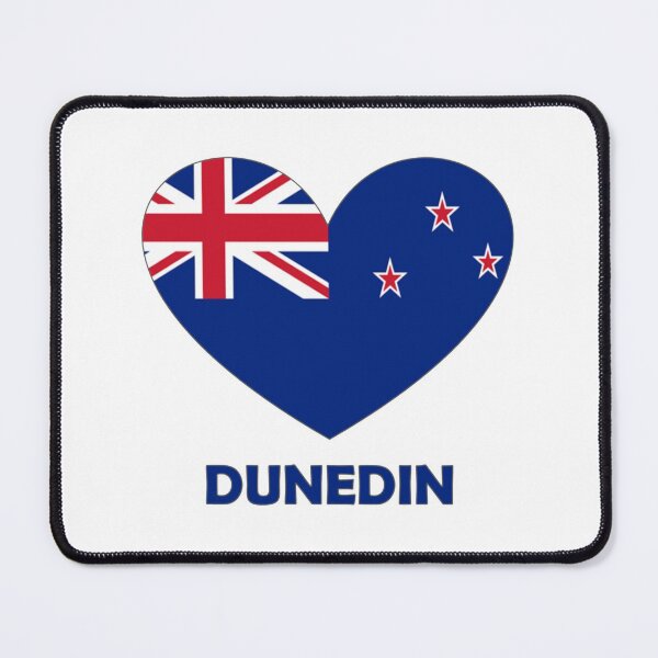 Item preview, Heart Flag - I Love Dunedin New Zealand   designed and sold by sideburns556.