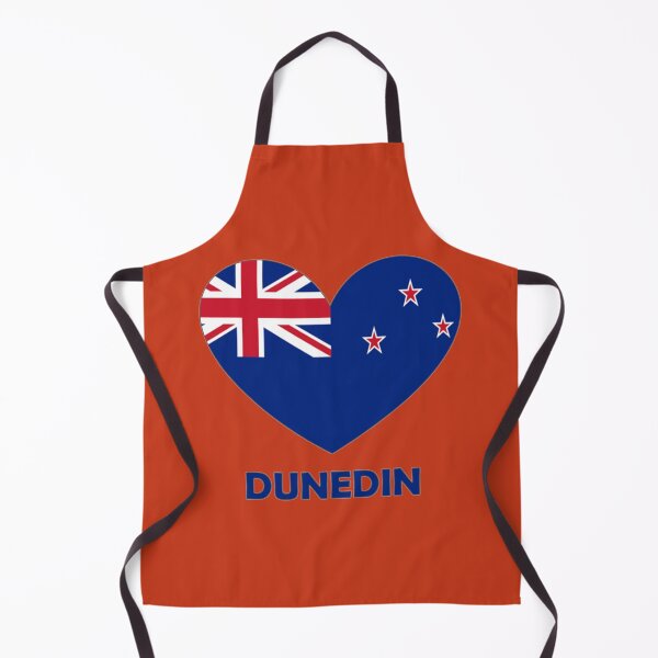 Item preview, Heart Flag - I Love Dunedin New Zealand designed and sold by sideburns556.