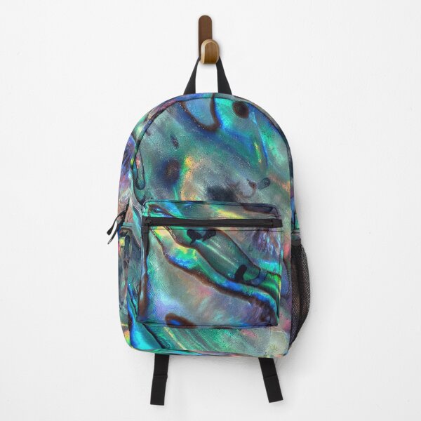 Item preview, Paua Abalone Shell Backpack designed and sold by searedshell.