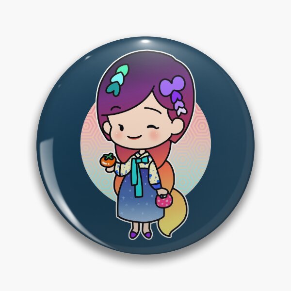 Artikelvorschau, Koreanisches Mädchen in Hanbok entworfen und verkauft von space-mandu.