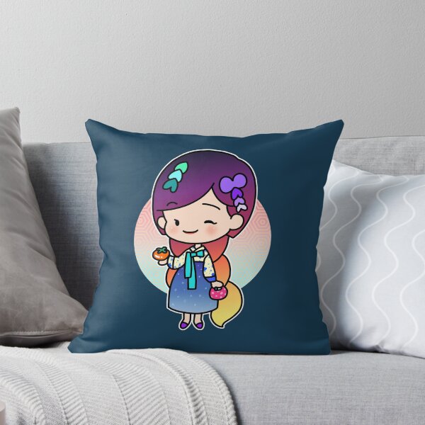 Item preview, Korean girl in Hanbok designed and sold by space-mandu.