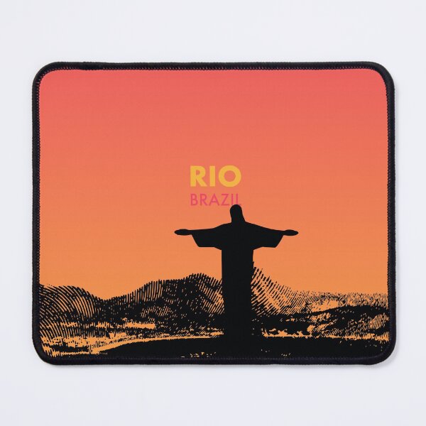 Item preview, Rio Christ The Redeemer Art - Brazil Gift designed and sold by PilgrimageShop.