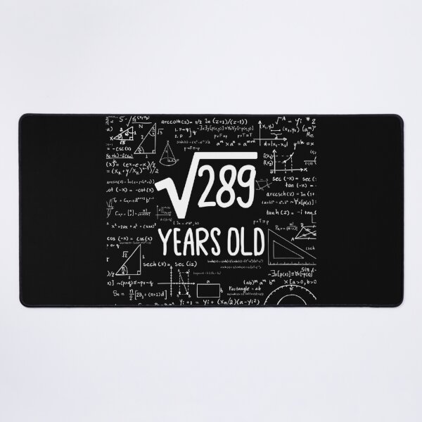 Item preview, Square Root of 289, 17th Birthday Gift, 17 Years Old Gift, Math Lover Gift, Math Geek, Math Nerd, Mathematician designed and sold by UrbanJupiter1.