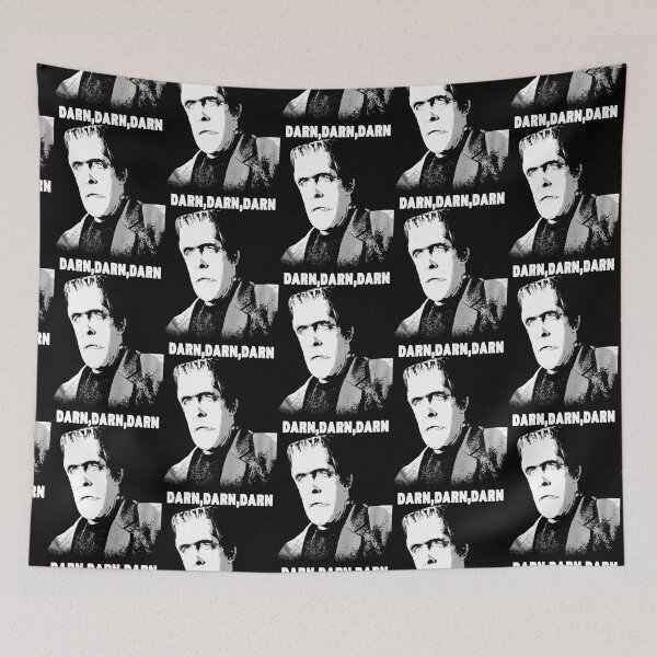Aperçu de l'œuvre Les munsters Film d'horreur dracula Darn Darn Darn Sitcom Herman munster Grand-père T-shirt classique créée et vendue par ZanderPfeffer.
