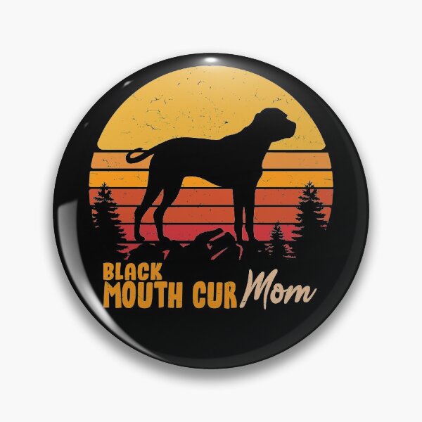 Item preview, Black Mouth Cur Dog Mom Vintage Retro designed and sold by rafaeltto.