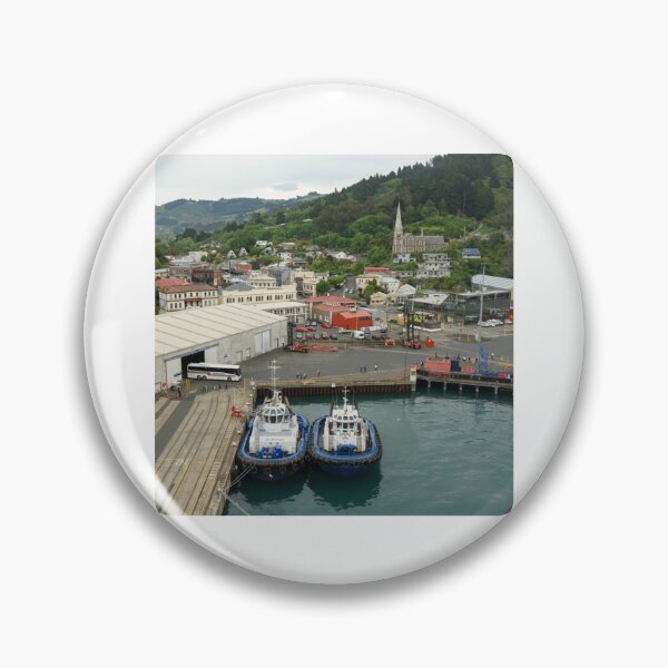 Item preview, Historic Port Chalmers with Tugs Premium Scoop  designed and sold by sideburns556.