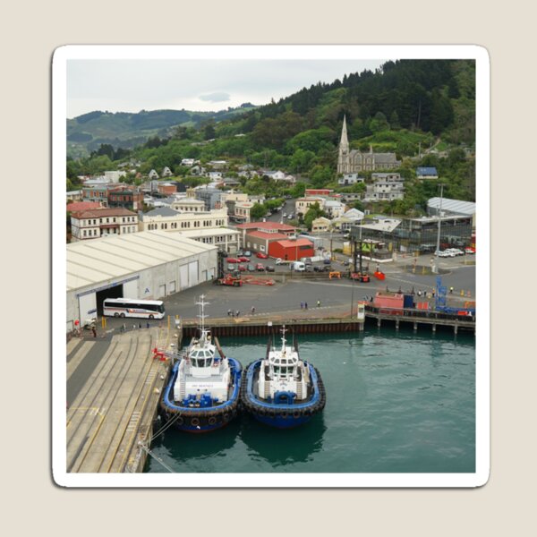 Item preview, Historic Port Chalmers with Tugs Premium Scoop  designed and sold by sideburns556.