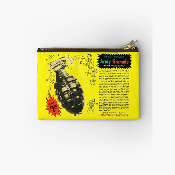 Item preview, 1950s ATOMIC AGE TOY GRENADE ADVERT designed and sold by ThrowbackAds.