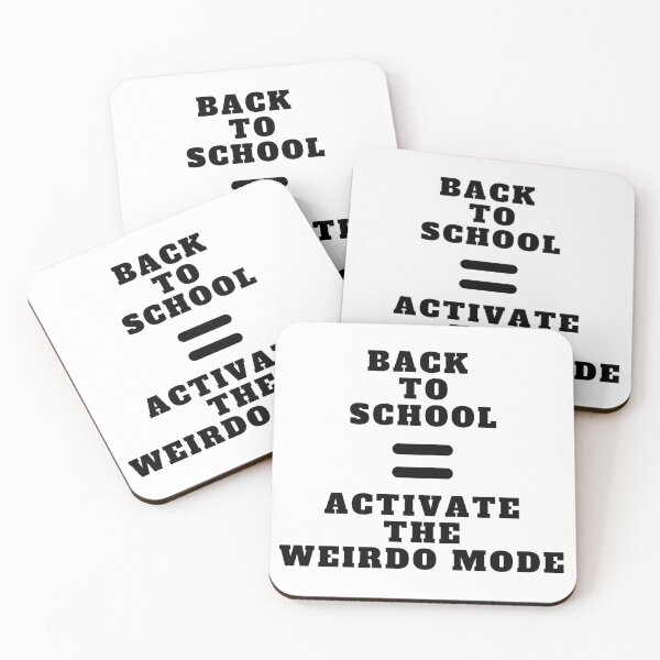 Item preview, Back To School Equals Activate The Weirdo Mode designed and sold by Amine-Creation.