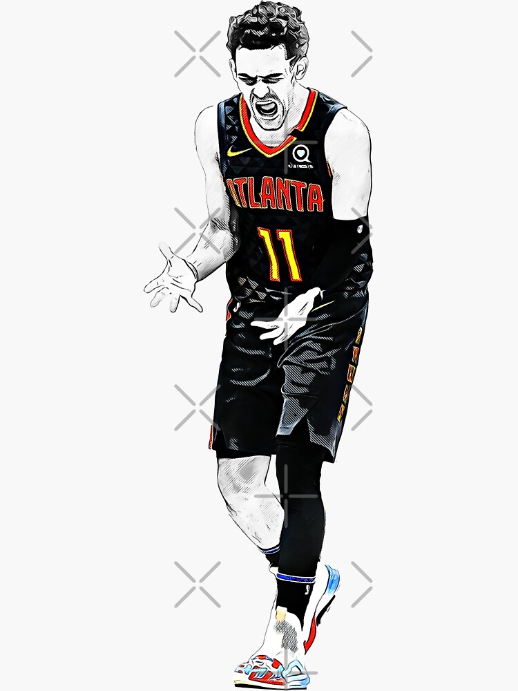 Trae Young Atlanta Hawks Basketball Poster Man Cave Sports 