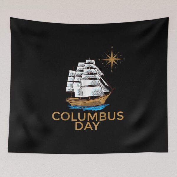 Item preview, Columbus Day Cr.istofo Col.ombo designed and sold by Hampusdahlin.