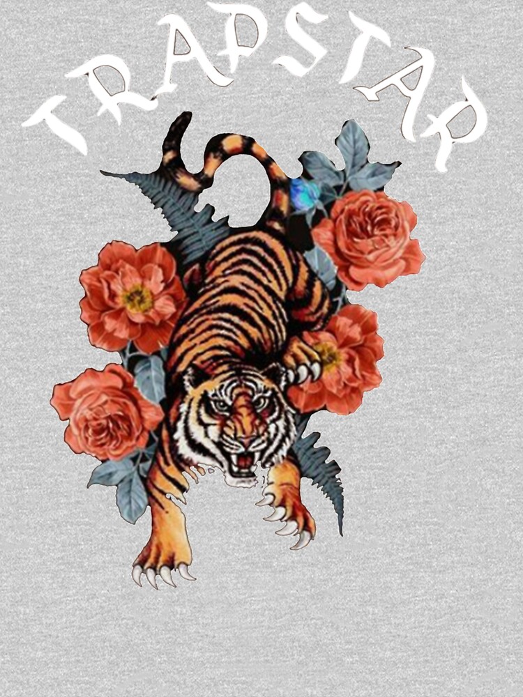 Tiger Rose T-shirt Design