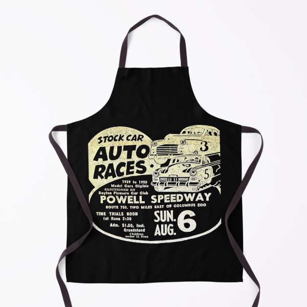 Item preview, STOCK CAR AUTO RACES - ADVERT designed and sold by ThrowbackAds.