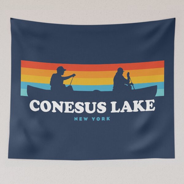 Item preview, Conesus Lake New York Canoe designed and sold by Esskay Designs.