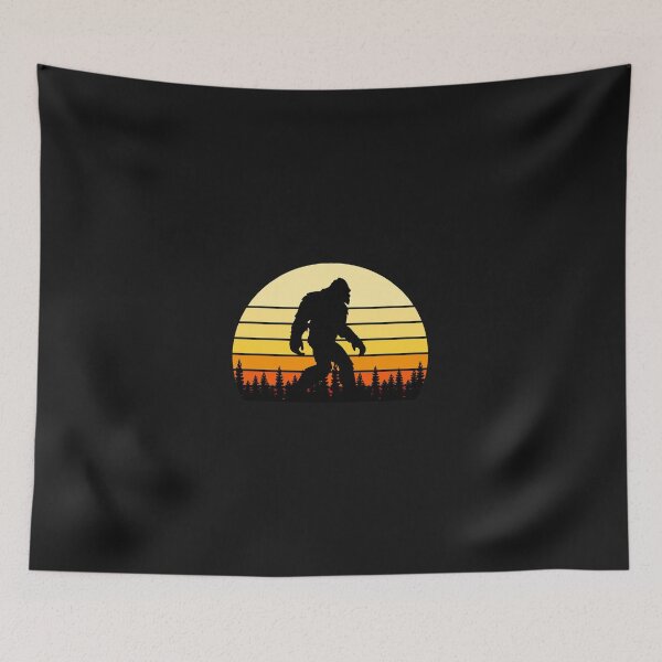 Item preview, Retro Bigfoot Silhouette designed and sold by Variyand.