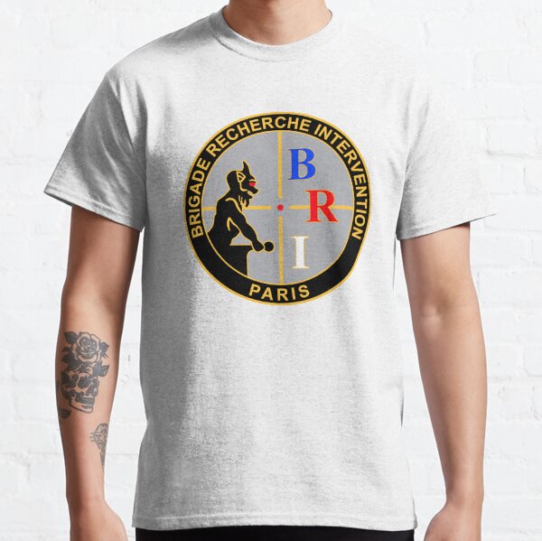 BRI BRIGADE DE RECHERCHE ET D'INTERVENTION T-shirt classique
