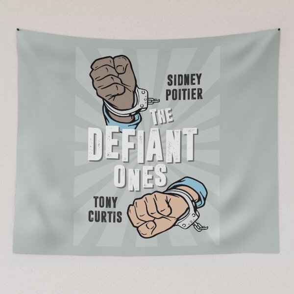 Item preview, The Defiant Ones - Alternative Movie Poster designed and sold by MoviePosterBoy.