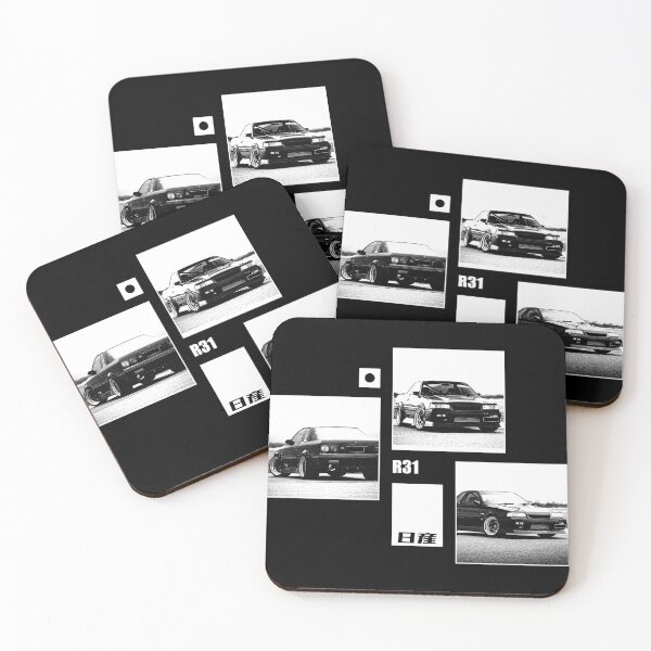 Item preview, NISSAN SKYLINE GTS-R R31 Black 'N White Archive (Black Version) designed and sold by Cero81.