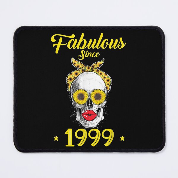 Item preview, Fabulous Since 1999 Sunflower Skull Gift For designed and sold by bessiey23.