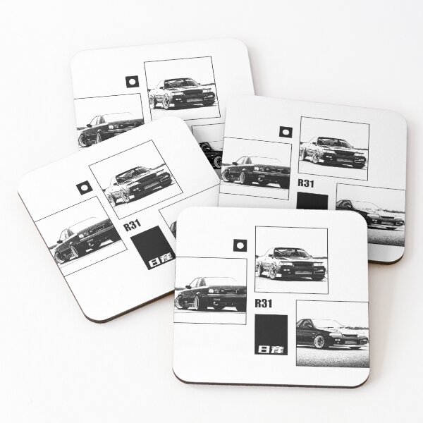 Item preview, NISSAN SKYLINE GTS-R R31 Black 'N White Archive designed and sold by Cero81.