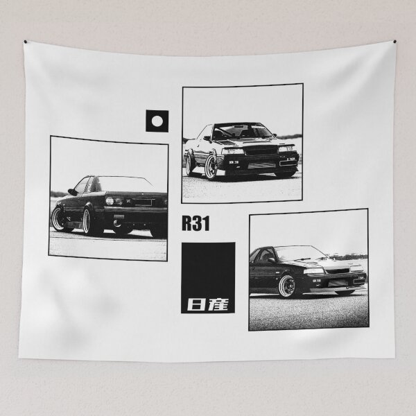 Item preview, NISSAN SKYLINE GTS-R R31 Black 'N White Archive designed and sold by Cero81.