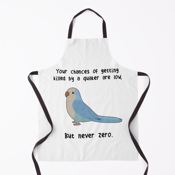Item preview, Never Zero Quaker Parrot designed and sold by Clara Hollins.