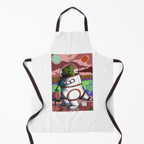 Item preview, T-rex astronaut designed and sold by lost-souvenirs.