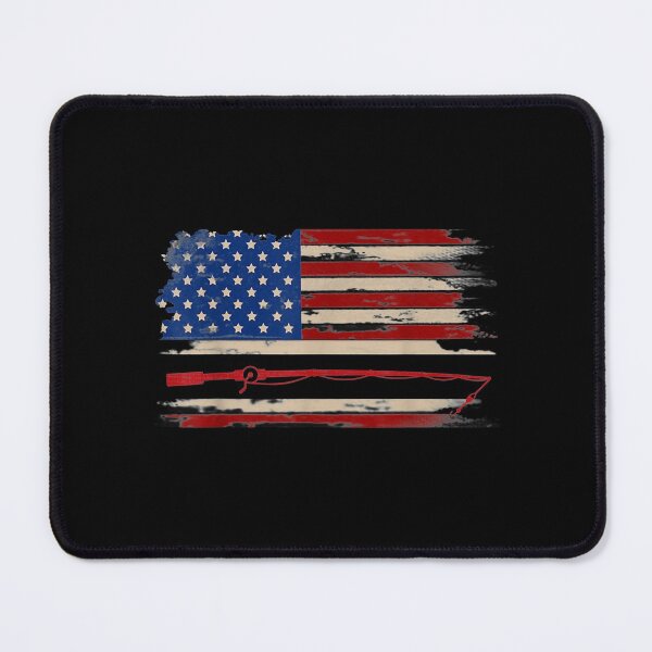 Item preview, Vintage Fishing American Flag Fis Fish Gift designed and sold by bessiey23.