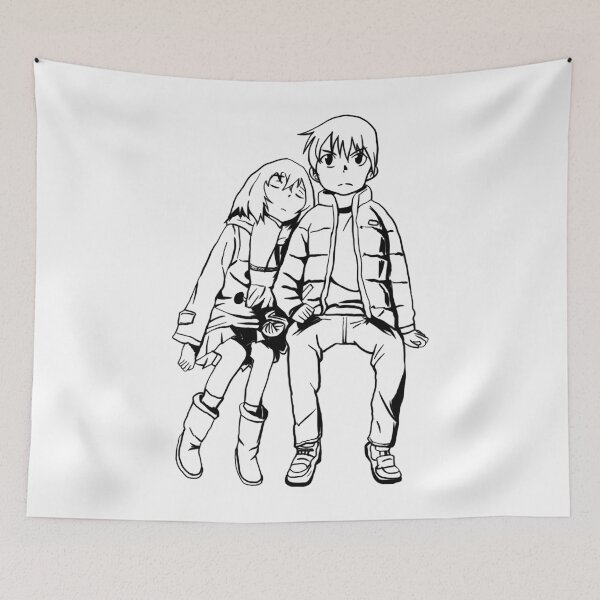 Item preview, Funny Gifts Erased Anime Kayo Hinazuki And Satoru Fujinuma White Awesome For Music Fan designed and sold by EraCremin1988.