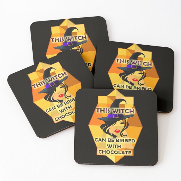 Item preview, This witch can be bribed with chocolate designed and sold by NyengRepublic.
