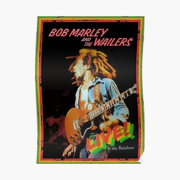 Live! At The Rainbow Marley Poster Poster