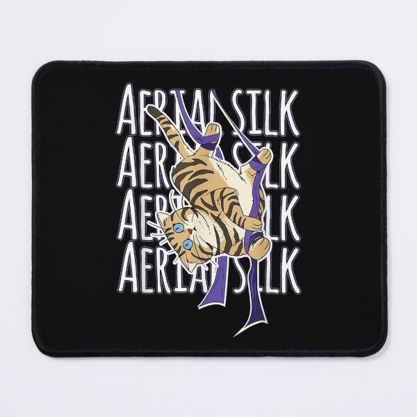 Item preview,  Cat Aerial Silks Dancer Aerialist Air Yoga Acrobatics designed and sold by paudels.