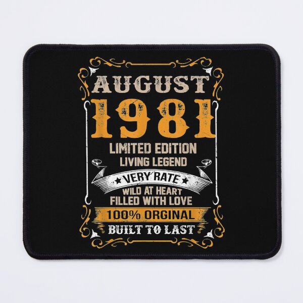 Item preview, Legends Born August 1981 40th Birthday Years Old designed and sold by bessiey23.
