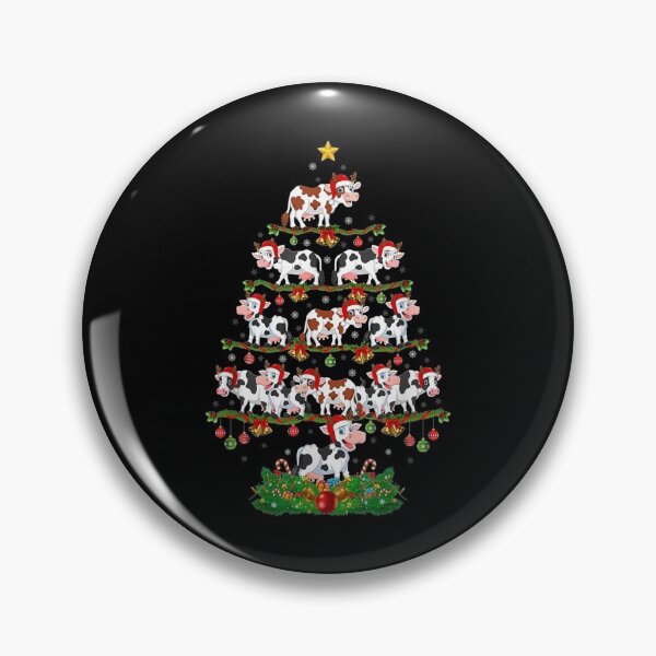 Item preview, Cow Christmas Tree Funny designed and sold by TERRYCOXSHOP.