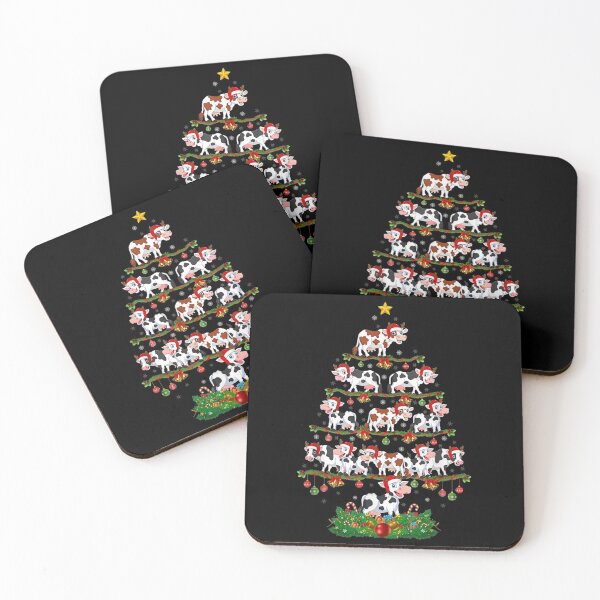 Item preview, Cow Christmas Tree Funny designed and sold by TERRYCOXSHOP.