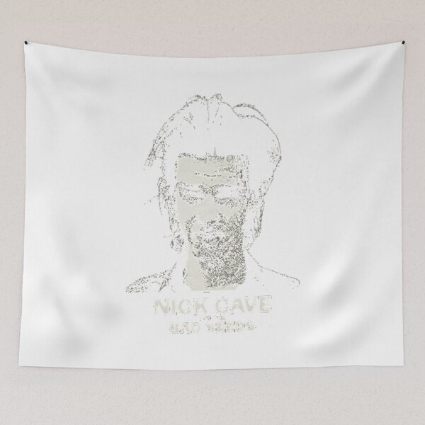 Item preview, Gifts Men Funny  White Nick Cave Graphic For Fan designed and sold by MarianeHamill.