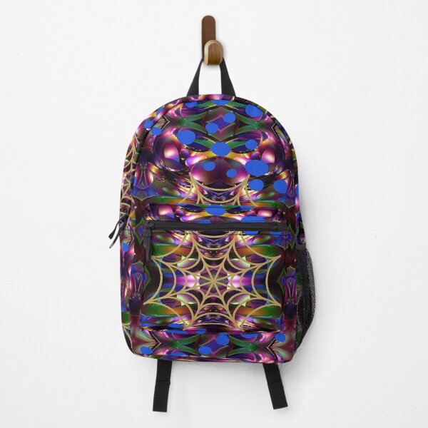 Item preview, Spider Web Psychedelic Abstract Pattern, graphic psychedelic abstract art, trippy graphic psychedelic arte abstracto designed and sold by Adri Barnard.