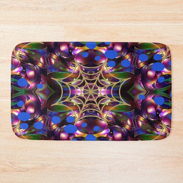 Item preview, Spider Web Psychedelic Abstract Pattern, graphic psychedelic abstract art, trippy graphic psychedelic arte abstracto designed and sold by Adri Barnard.