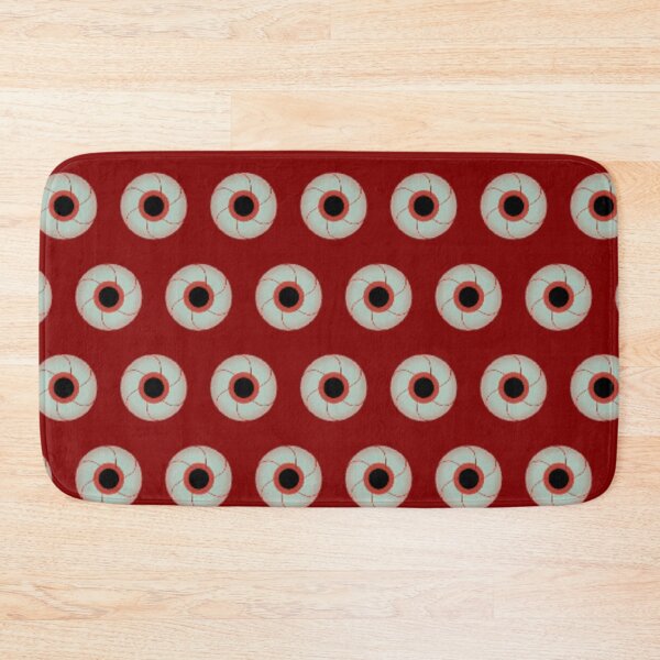 Item preview, Tired red eyeballs pattern with red background. designed and sold by 99Eyeballs.